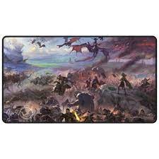 LTR  BLACK STITCHED PLAYMAT (BORDERLESS SCENE)